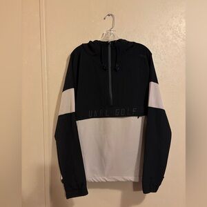 UNRL men’s Golf DWR Track half zip Jacket sz M